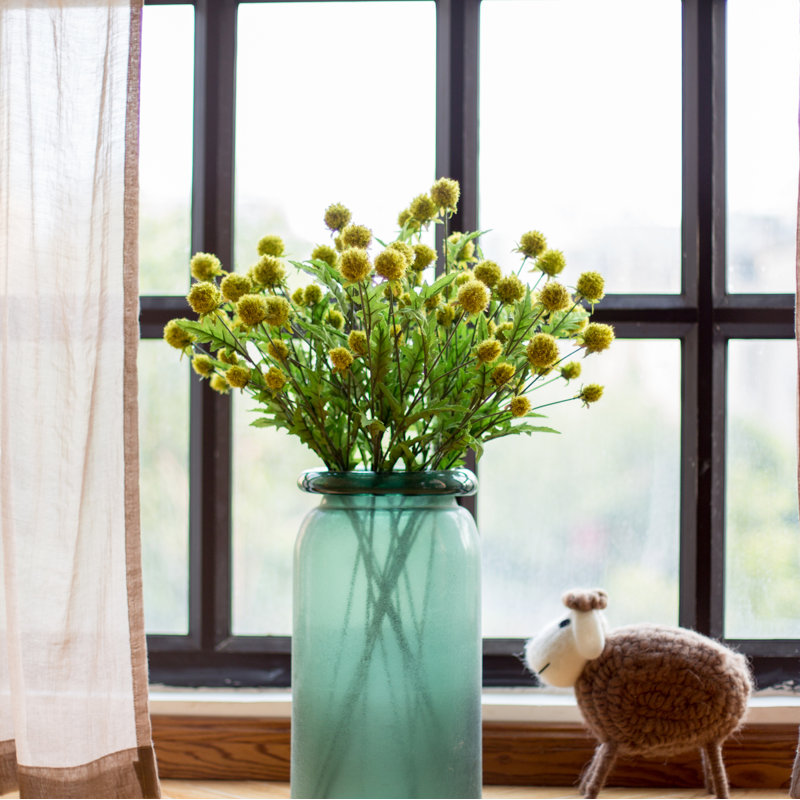 Pompon Arrangement, Green