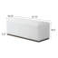 Banc avec repose-pieds Roomfitter Simple Elegant