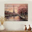 «Pink Twilight Rendezvous In Paris II», reproduction sur bois-793399273