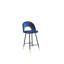 Aubin Upholstered Counter Stool with Metal Frame-1336475700