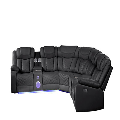 Modern Style Recliner Sectional Sofa
