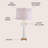 Ziebarth Crystal Table Lamp