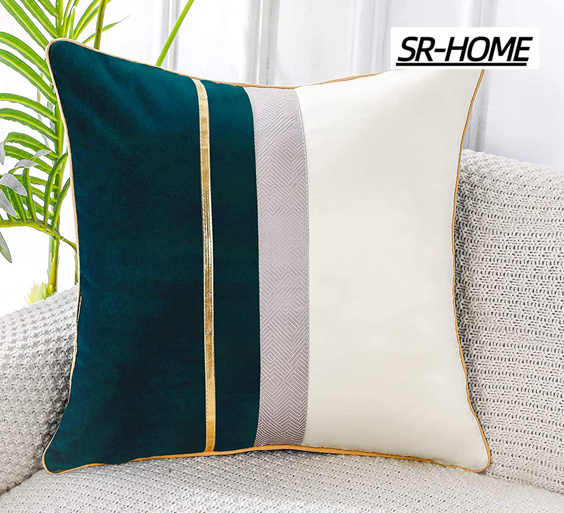 Everly Quinn Striped Velvet Pillow Cover Wayfair