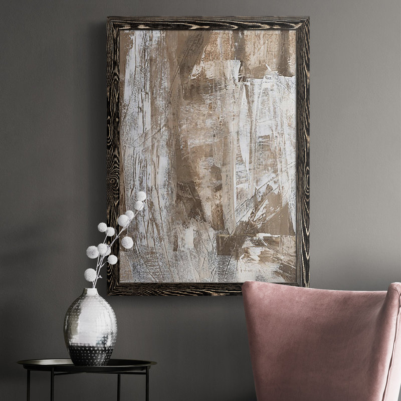 Bronzed I " Bronzed I ", Black, No Mat, 37.5" H x 27.5" W