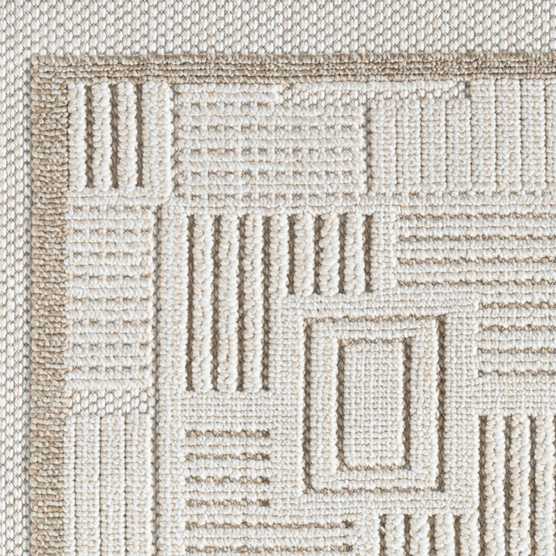 Harmonic Tile Power Loomed Indoor/Outdoor Rug, Rectangle 2'3" x 3'3"