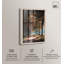 Décoration murale rétro Golden Path I Shadowbox par Art Remedy, cadre blond, 24 x 36-234154978-234154983