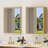 Beveled Frame Wood Medicine Cabinet with Mirror, Adjustable Shelves, Soft-Close Hinges, Reversible Door, Wall-Mount or Recessed Bathroom Cabinet, Light Oak-1335617948-1320100621