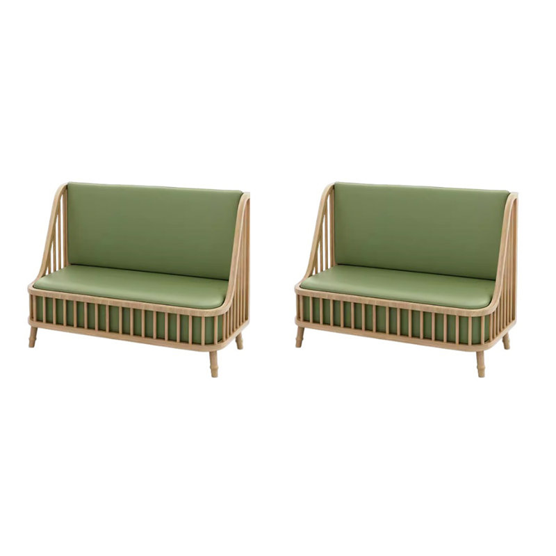 Medrith Faux Leather Upholstered Bench