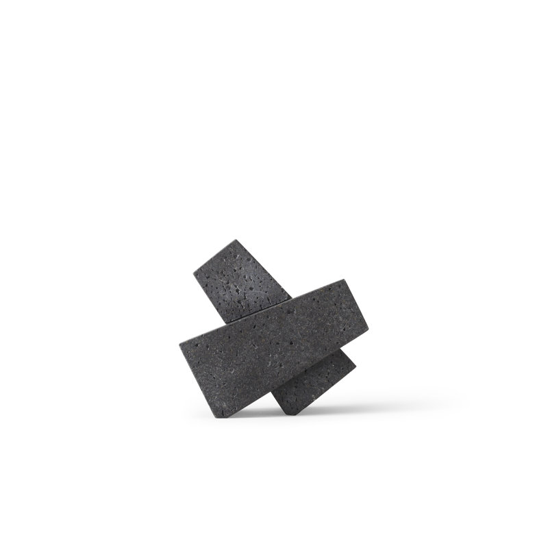 Converge Bookend Lava Stone