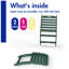 Chaise Adirondack pliante en plastique Alexeya-906735789
