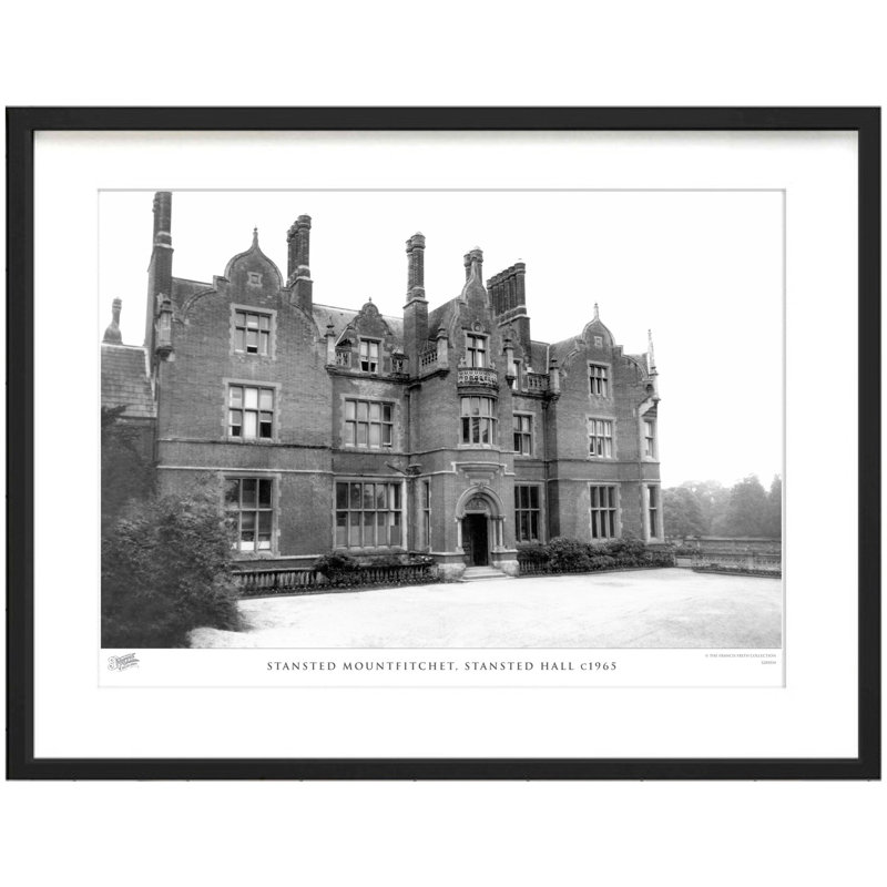Stansted Mountfitchet, Stansted Hall C1965 by Francis Frith - Single Picture Frame Print, 28cm H x 36cm W x 2.3cm D