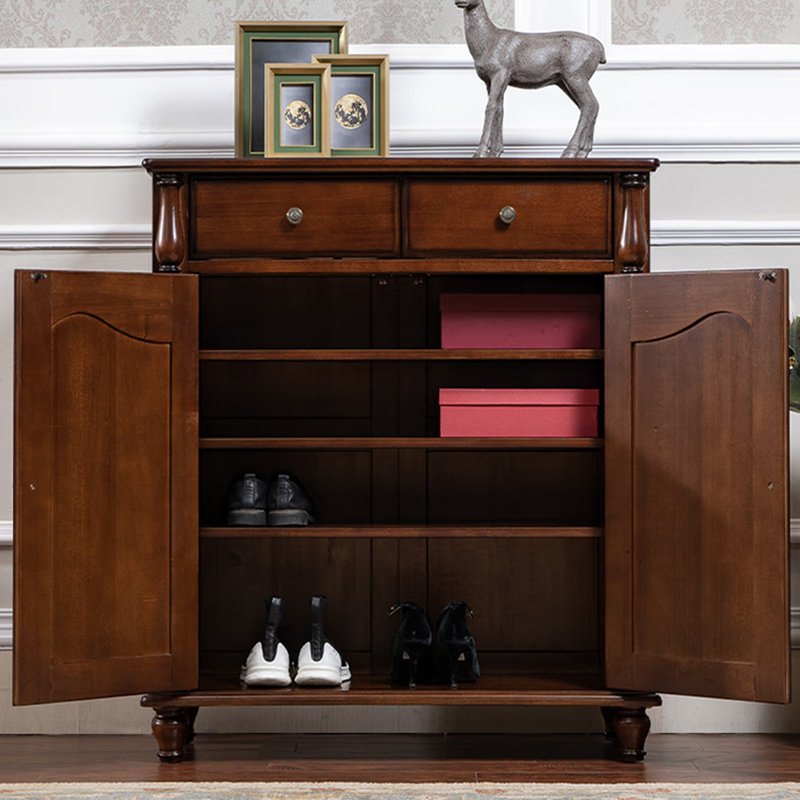 American style practical storage shoe cabinet