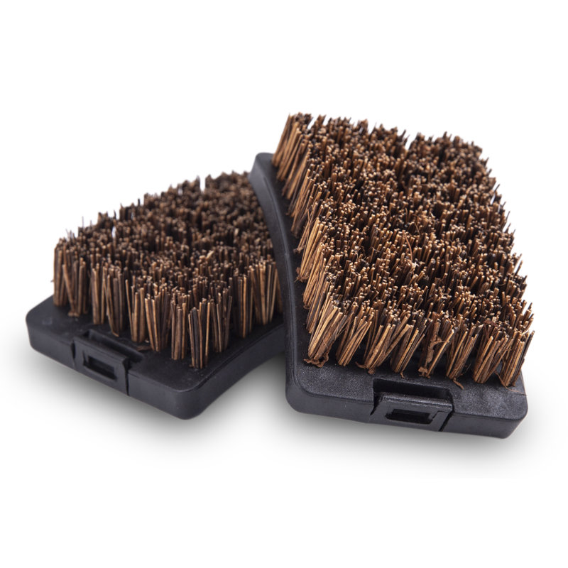 GrillPro Palmyra Grill Brush Replacement Head - 2 Heads