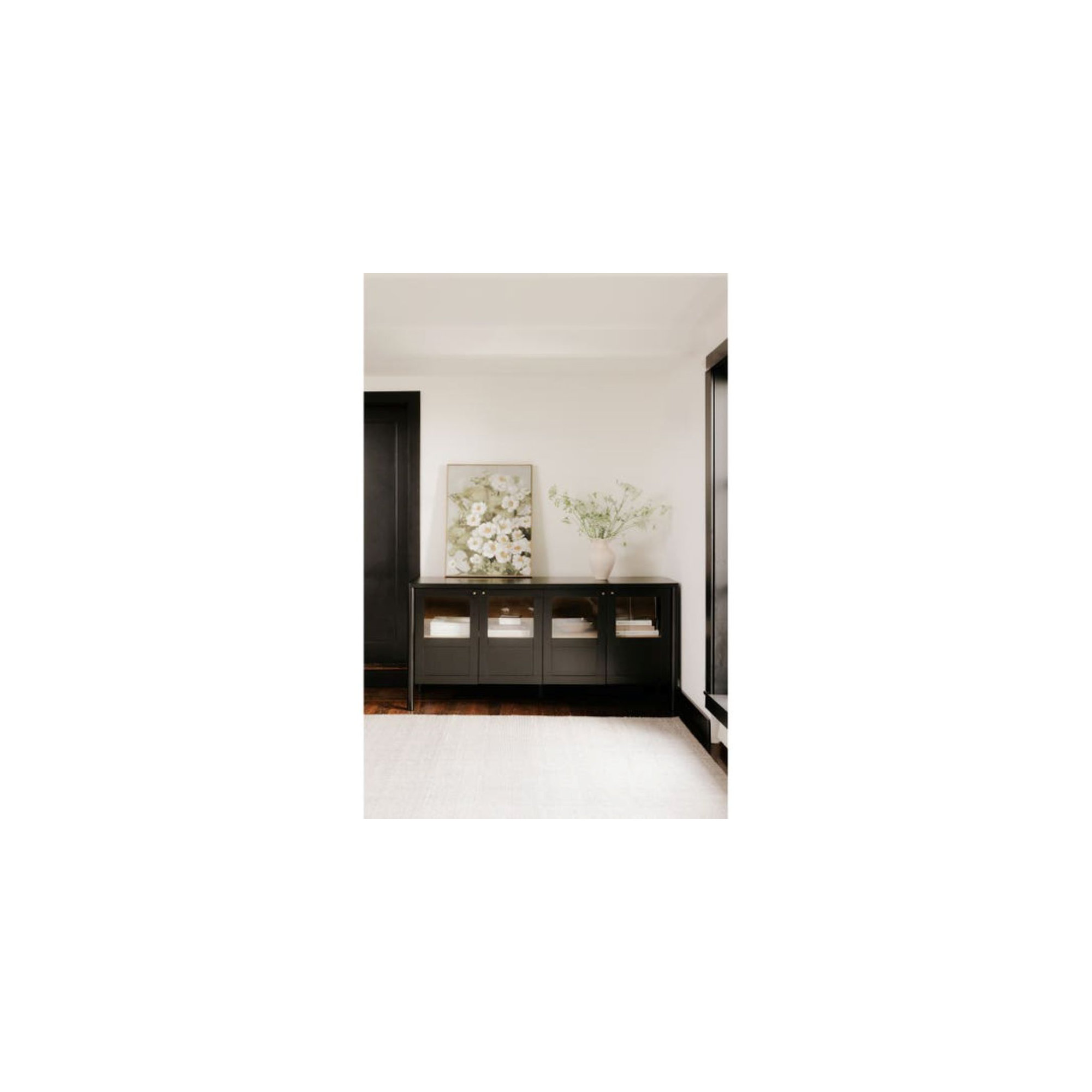 Aboubakr 72.8'' Sideboard, Black