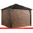 Sojag Brown Curtains for Dakota Gazebo, Poly-22320972