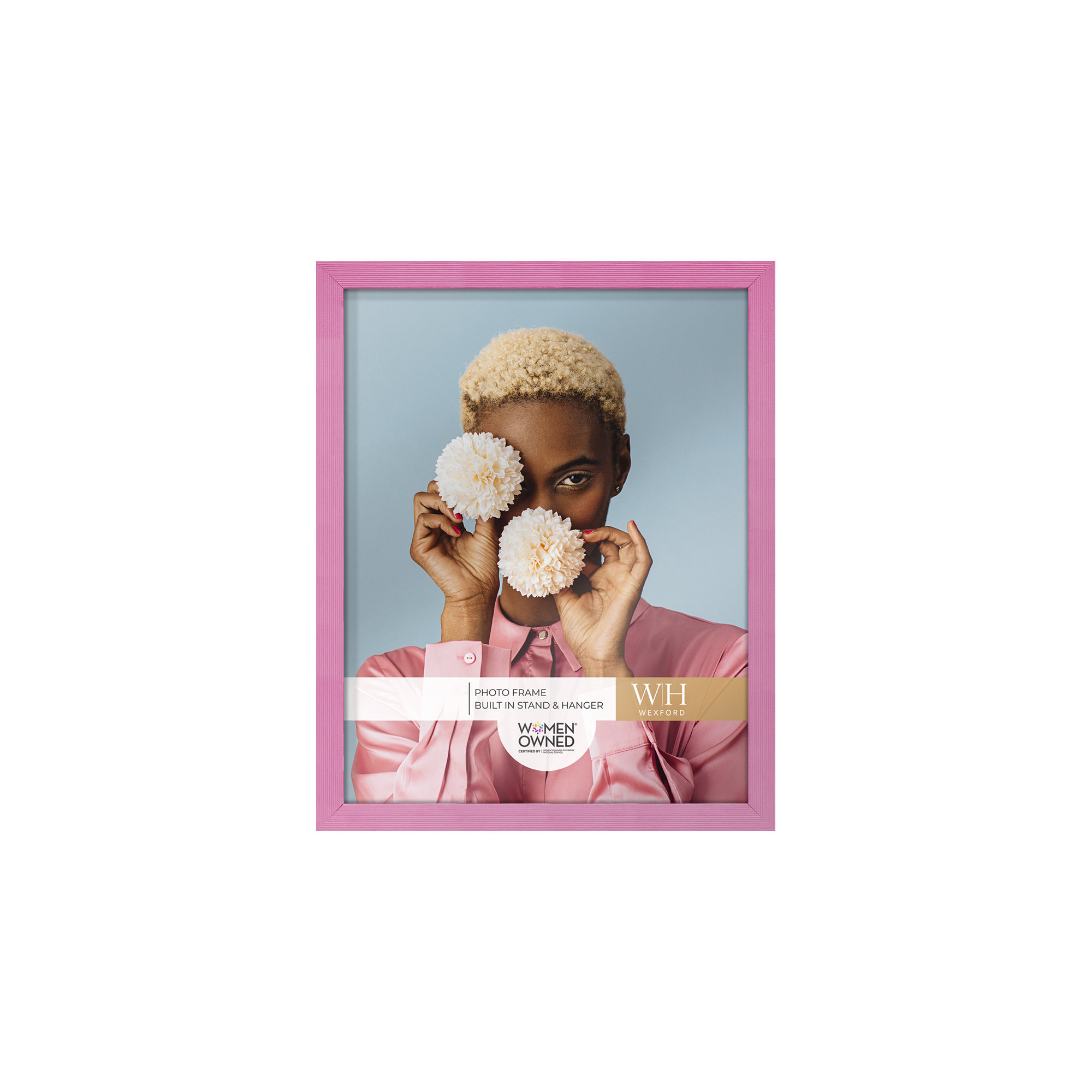 Apolline Wood Picture Frame, Pink, 8" x 10"