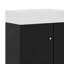 Armoire de rangement pour salle de bain, lavabo simple en céramique, rangement à droite-116116631