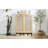 Rattan Shoe Cabinet With Doors, 6-Tier Shoe Storage Cabinet With Adjustable Shelves,Wooden Shoes Rack Shoe Storage Organizer For Entryway, Hallway, Closet, Living Room-1329694743