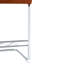   Ensemble de tabouret de bar tissé 4 pièces avec dossier en bois massif de 25 pouces de style moderne médiéval-125536218
