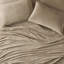 Ensemble de draps 3 pièces de couleur taupe - 100%, ultra doux avec une touche luxueuse, comprend des draps-housse plats et une taie d'oreiller, peut accueillir jusqu'à 16 po de matelas, pour une expérience de literie douillette, brossé des deux côtés,