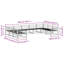 404cm Wide Patio Sectional Set