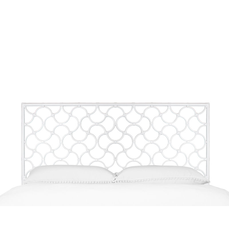Mar Collection Headboard, White, King