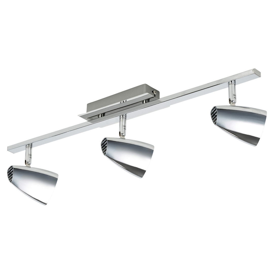 Urbn Living Corbera 3-Arm Led Ceiling Spotlight Bar With Gu10 Warm White Bulbs - Image 3