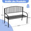 Metal Park Bench