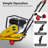 7HP Plate Compactor, 212CC Gas Engine and a Compaction Force of 4200 Lbs, 22.1 x 15.9 Inch Plate Jumping Jack Tamper, Operates At 5600 VPM, for Asphalt and Paver Landscaping Tasks
