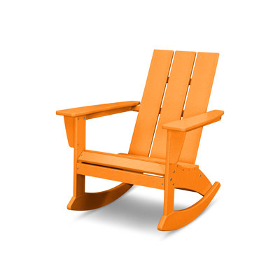 POLYWOOD® Modern Adirondack Patio Rocking Chair