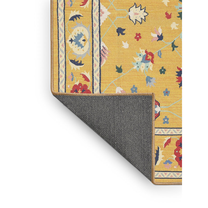 Tapis brun/orange/rouge contemporaine, Rectangle 7 pi 0 po x 9 pi 0 po