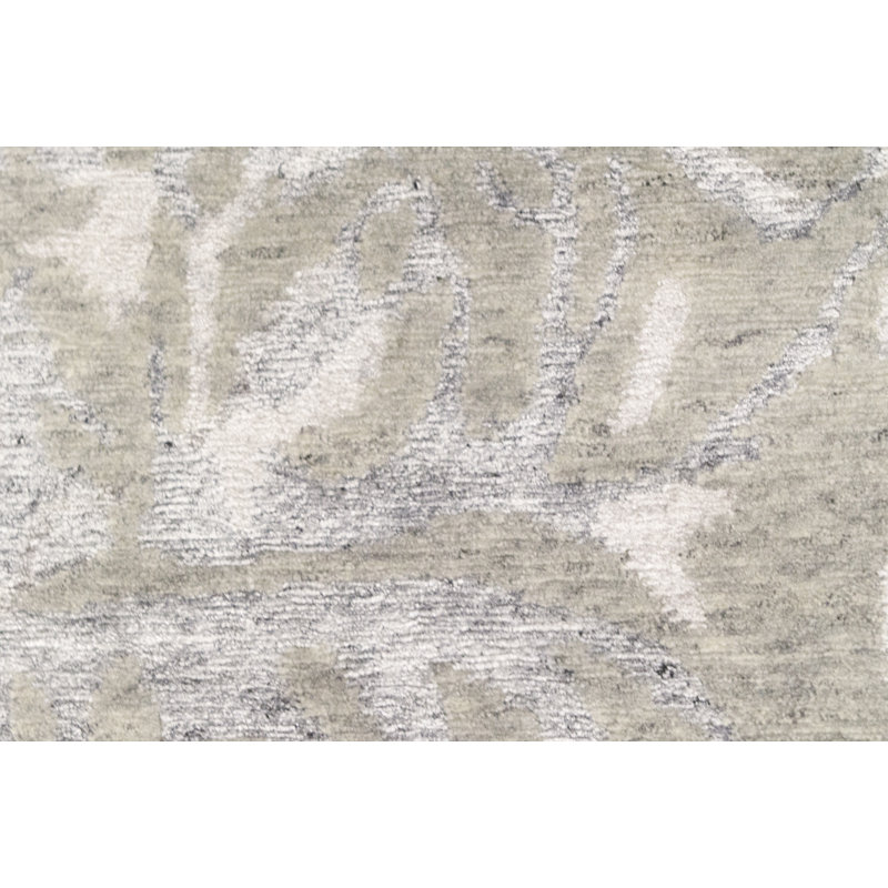 Area Rug in Gray, Rectangle 8'1" x 9'11"
