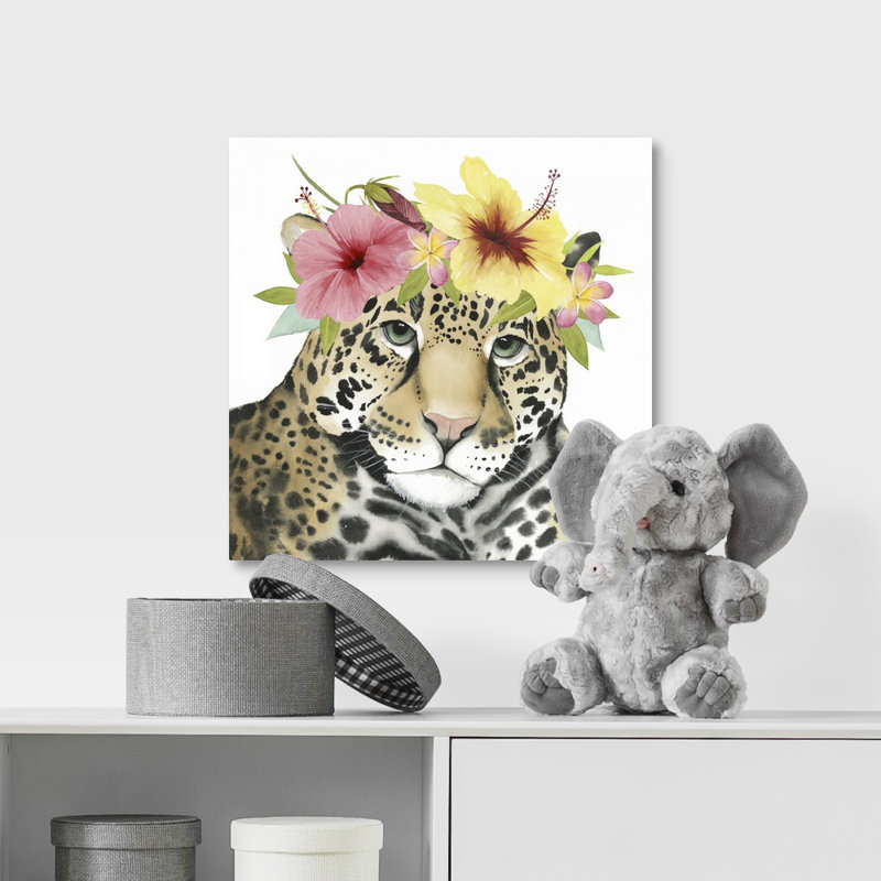 Art de halo tropical vi Shadle, Toile tendue, H 16 po x l 16 po x P 1,25 po