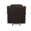 Fauteuil inclinable oscillant Madden brun