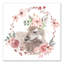 « floral fauve », art sur toile