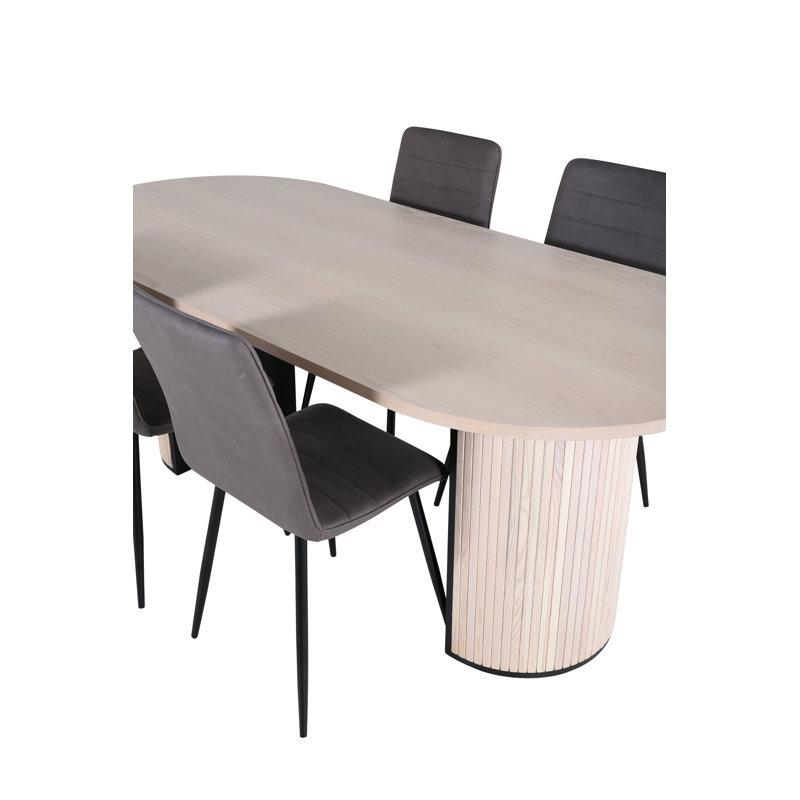 Bianca Dining Set, Grey