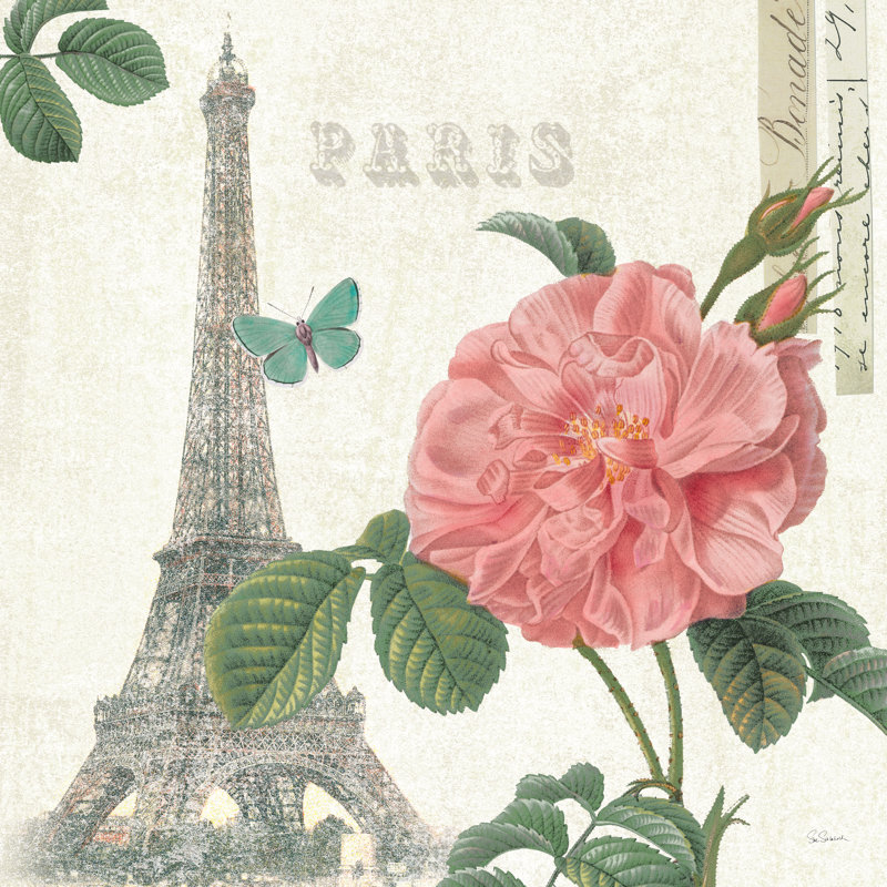 Paris Arbor IV by Sue Schlabach - Wrapped Canvas Print, 30cm H x 30cm W x 3.8cm D