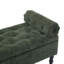 Chenille Upholstered Storage Bench-1141150571