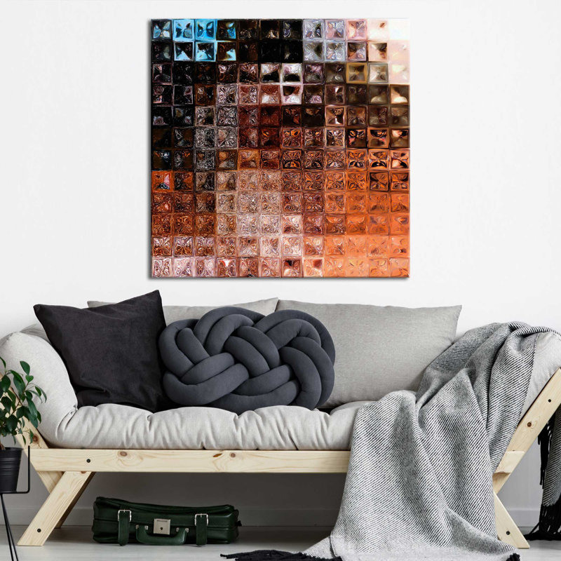 Psaume 27: 3 «Be Confident» par Mark Lawrence - Peinture, Toile tendue, H 28 po x l 28 po x P 1,5 po
