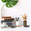 Mini-vase de cowboy en résine rustique Western