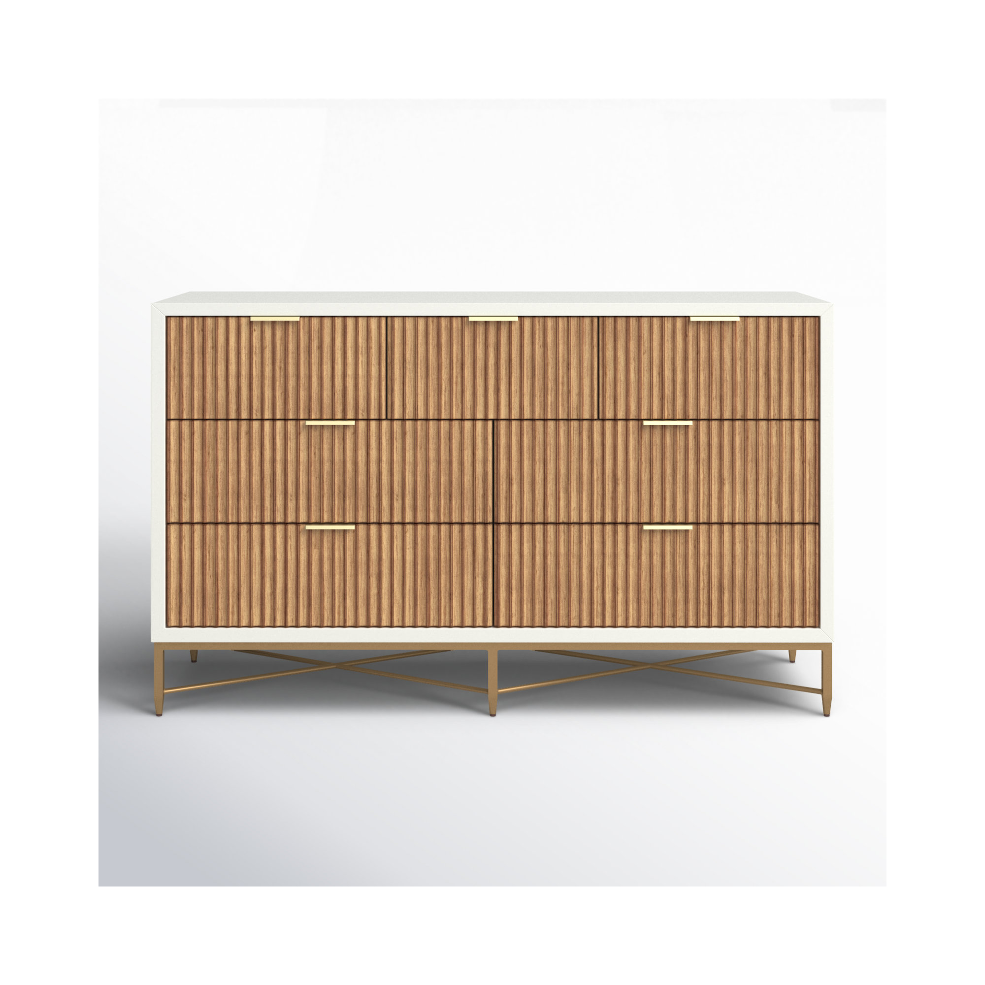 Babette 7 - Drawer Dresser, White