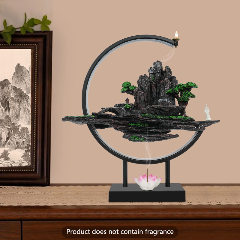 Rockery Landscape Ornament With Adjustable Light