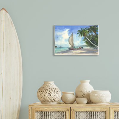 «High & Dry Boat on Shore», art mural par Geoff Allen