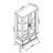 Lighted Glass Curio Display Cabinet With Adjustable Shelves - 2 Doors, 1 Drawer, LED Lights, Elegant Light Oak Finish-60317782