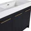 Meuble-lavabo autoportant avec lavabo en résine