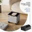 Banc de rangement avec repose-pieds Vérrant-130802507-130802508