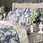 Santorini 100% Cotton Damask Fitted Sheet-29548395