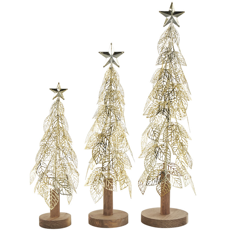 Ensemble de sculpture de Noël Jazmyn, H 21,65 po x l 5,6 po x P 5,3 po