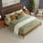 Ambie Low Profile Solid Wood Slatted Spindle Sleigh Bed-51407719-51407720
