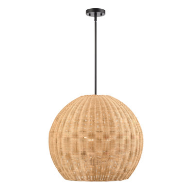 Luminaire suspendu Dejanea - noir mat